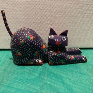 Colorful Cat Alebrije